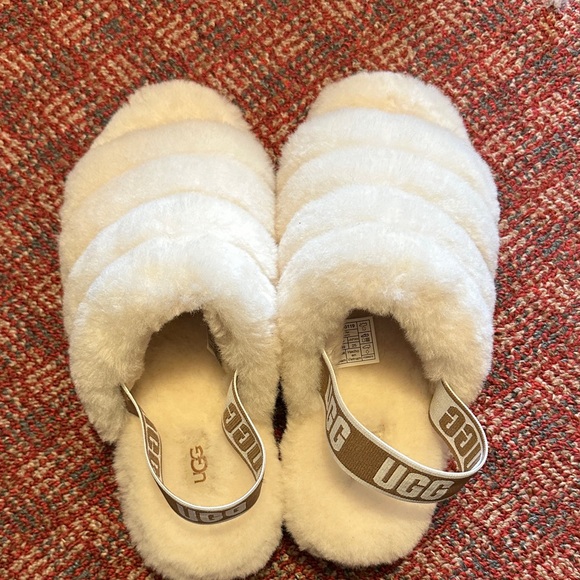 UGG Women's Cozy Cream Slippers - Picture 1 of 4